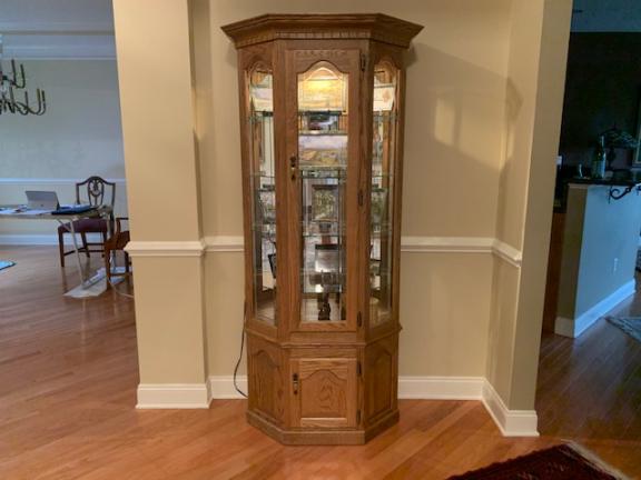Glass cabinet for sale in Hamburg NJ