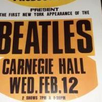 Beatles Carnegie Hall 1964 framed poster for sale in Palm City FL by Garage Sale Showcase member lola34990, posted 08/15/2020