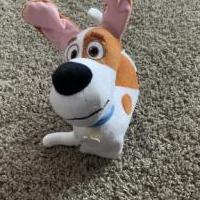 Secret life of pets stuffed Max for sale in Oak Harbor OH by Garage Sale Showcase member Coreymac, posted 02/10/2020