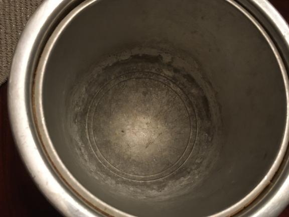 Hammered Ice Bucket w/Lid