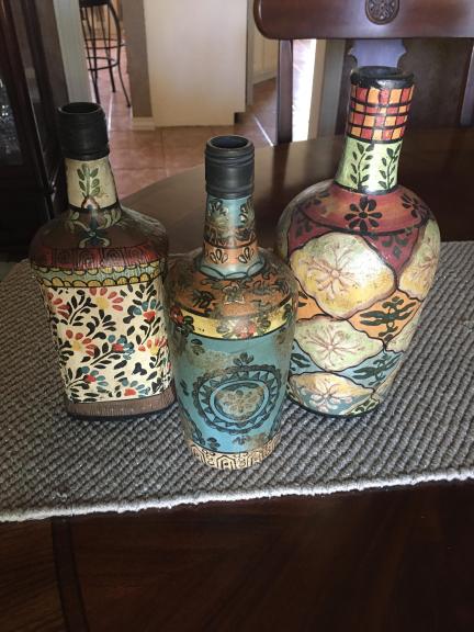 Decorated Bottles for sale in Rockport TX