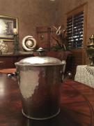 Hammered Ice Bucket w/Lid for sale in Rockport TX
