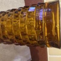 Vintage amber drinking glasses for sale in Springville TN by Garage Sale Showcase member Qcc1594, posted 03/12/2020