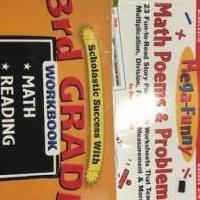 3rd grade comprehensive and math workbooks for sale in Naples FL by Garage Sale Showcase member Veronica, posted 06/15/2020