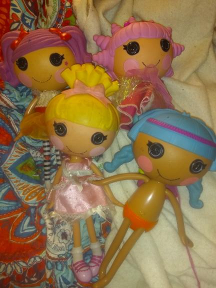 Set Of 4 Lalaloopsy Dolls for sale in Escanaba MI