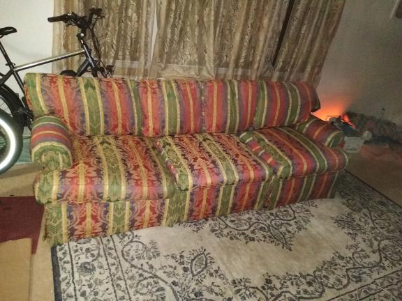 Duck Feather Rainbow Couch for sale in Dassel MN