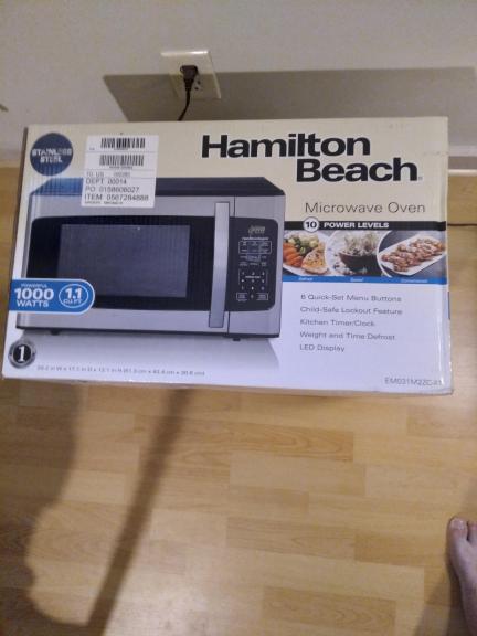 New Hamilton Beach Microwave Oven for sale in Newport TN