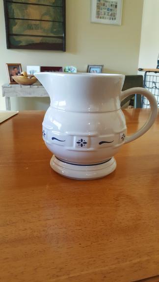 Water Pitcher by Longaberger Pottery for sale in Sterling Heights MI