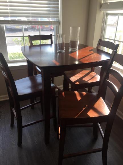 Pub Table with Four Chairs for sale in Cherry Hill NJ