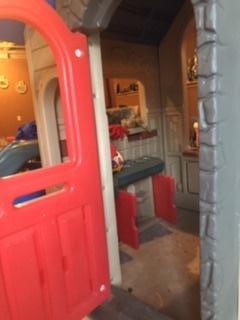 Little Tikes Playhouse with swing & slide attached