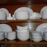 China One White Silver Star Light Dish Set for sale in Roseville MI by Garage Sale Showcase member Amarcano16, posted 06/29/2020