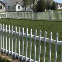 White vinyl fence for sale in Decatur IN by Garage Sale Showcase member bonhamdk, posted 05/04/2020