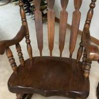Wooden Rocker for sale in Arkport NY by Garage Sale Showcase member Cooper345, posted 12/14/2020