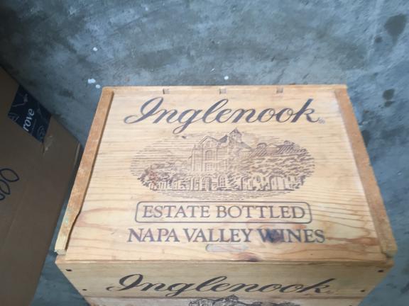 Wooden wine crate for sale in Pinehurst NC
