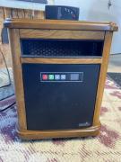 Duraflame ceramic space heater with remote for sale in Aberdeen SD