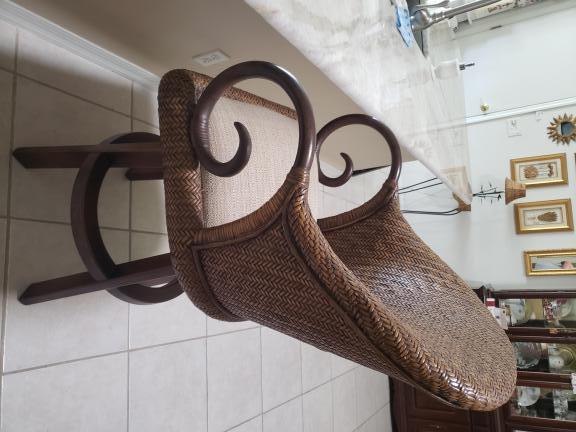 3 Chromecraft Rattan  Bar Stools for sale in Leesburg FL