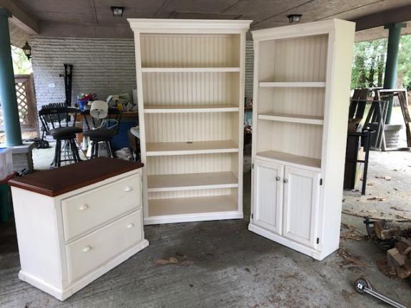 Wooden Matching Bookcases and file cabinet for sale in Southern Pines NC