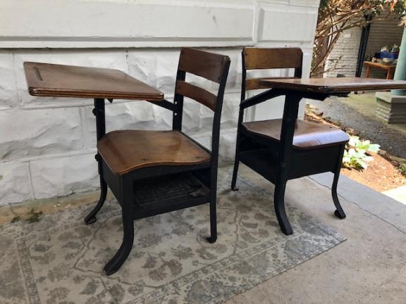 Child's antique school desk for sale in Southern Pines NC