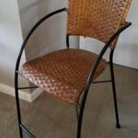 3 Pier One Counter Stools for sale in Saint Petersburg FL by Garage Sale Showcase member Frangipani, posted 05/02/2021