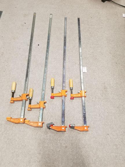 4 Jorgensen Steel Bar Clamps for sale in Scotrun PA