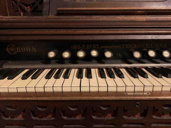 Geo. P Bent pump organ for sale in Ephraim WI