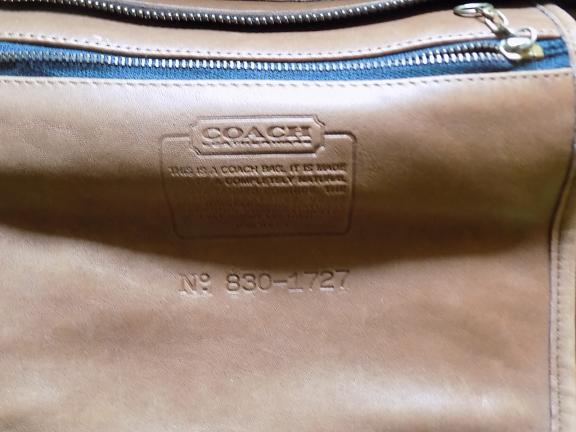 Coach Doctors Bag