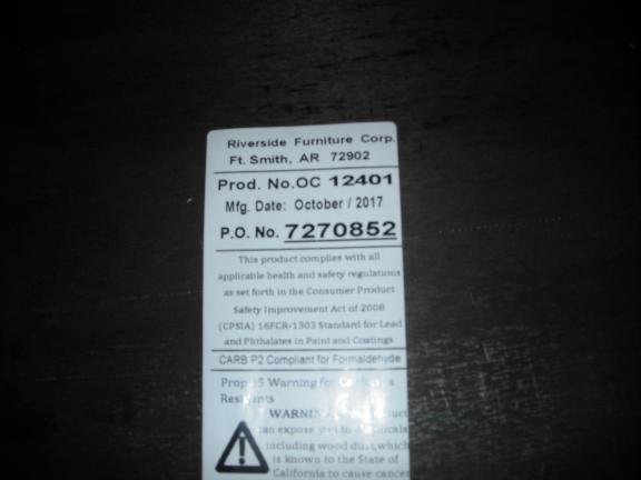 Annandale Rectangular Glass Coffee Table.