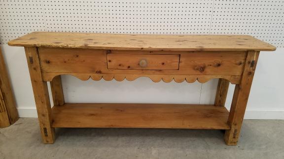 Solid Pine Corner Cabinet & Table for sale in Dewittville NY