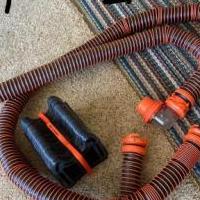 Sewer hose + sewer hose support for sale in Lubbock TX by Garage Sale Showcase member maysmob58, posted 06/07/2021
