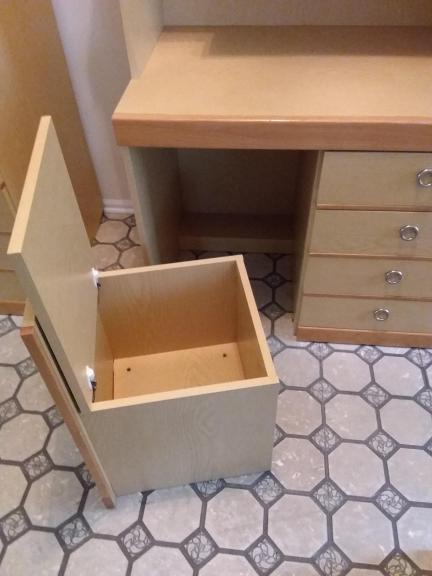 Kids 3 Piece Desk Hutch with Dressers