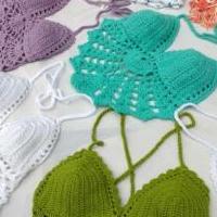 Hand crochet summer tops for sale in Uvalde TX by Garage Sale Showcase member passion2craft, posted 07/14/2021