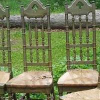 Antique Chairs Rattan Seats for sale in Millington MI by Garage Sale Showcase member wnkprice, posted 07/17/2021