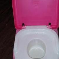 Pink potty chair for sale in Abilene TX by Garage Sale Showcase member BabyJaliyah18, posted 07/30/2021