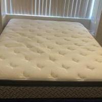 Queen mattress and box spring for sale in San Diego CA by Garage Sale Showcase member Kweske9797, posted 10/19/2021