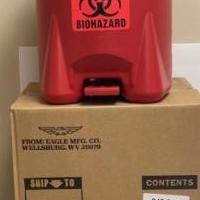 Eagle Biohazard disposal Container for sale in Newport News VA by Garage Sale Showcase member Phaze2, posted 06/23/2021