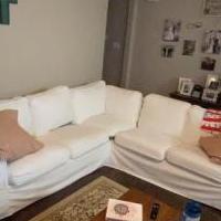 L shaped couch for sale in Rockwall TX by Garage Sale Showcase member CathyMac, posted 06/28/2021