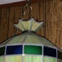 Hanging lamp/light fixture for sale in Evans GA by Garage Sale Showcase member Palmer1999, posted 10/27/2021