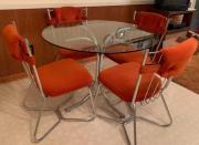 Kitchen glass table and chairs for sale in Evans GA