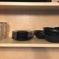 Pfaltzgraff Midnight Sun dishware set for sale in Southfield MI by Garage Sale Showcase member Jms1885, posted 04/29/2021