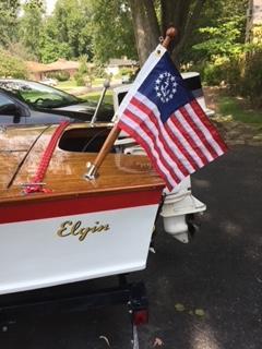 15 ft. 1956 Elgin Wooden Boat