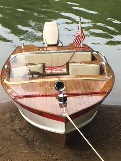 15 ft. 1956 Elgin Wooden Boat for sale in Granville OH