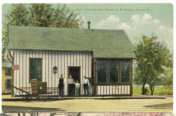 Color Photo, Hazlet R. R. Station for sale in Manchester Township NJ