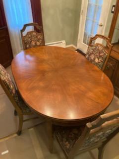 Elegant Solid walnut wood Dining room Set