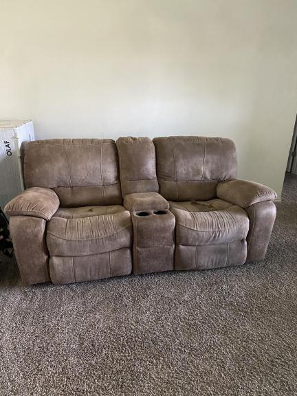 Couch with recliners for sale in Lubbock TX