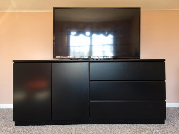 48" RCA TV with credenza for sale in Belle Mead NJ