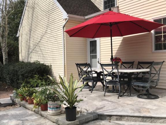 8 piece wrought iron outdoor set for sale in Belle Mead NJ