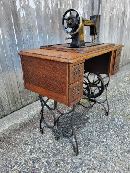Antique Treadle Sewing Machine