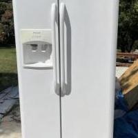 Frigidaire Side by Side Refrigerator for sale in Stanardsville VA by Garage Sale Showcase member Kdh0917, posted 10/08/2021