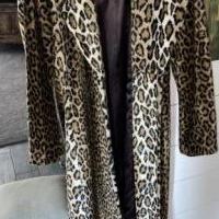 Marvin Richards Leopard Trench Coat for sale in Greenville TX by Garage Sale Showcase member Kimboelrod$, posted 05/28/2021