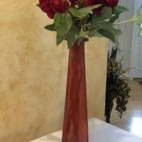 Red Flowers Center Piece for sale in New Hope PA by Garage Sale Showcase member Cayacaya123, posted 05/04/2021